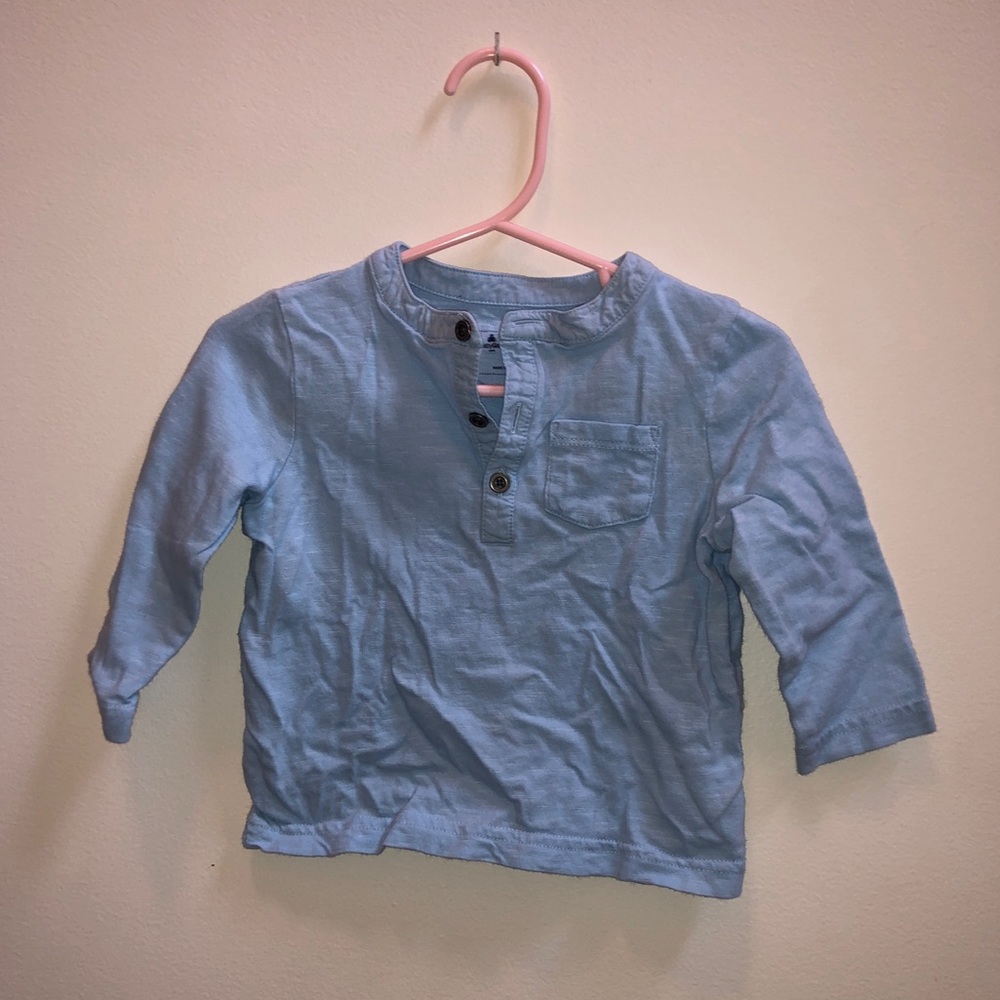 6-12 month baby gap button down top